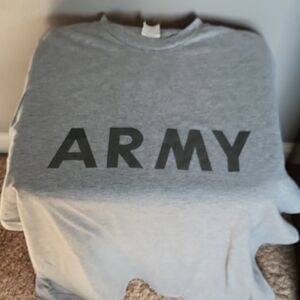 Gray Army T-Shirt